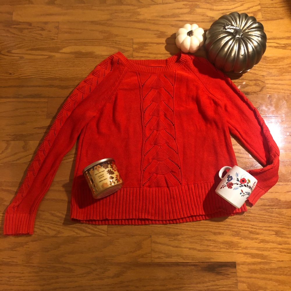 Ann Taylor Loft Cable Knit Sweater - Medium